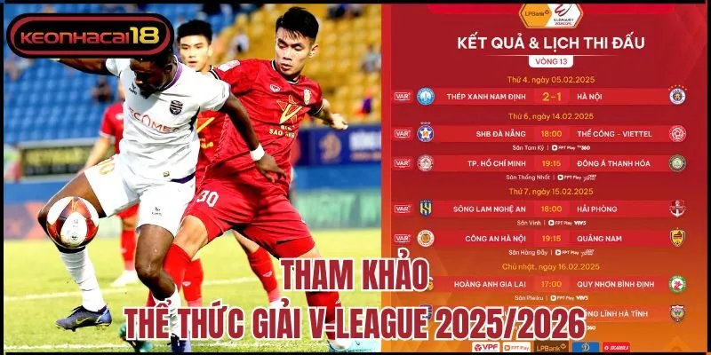 Tham khảo thể thức giải V-League 2025/2026